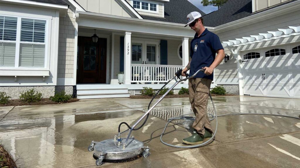 driveway pressure washing company in reading pa